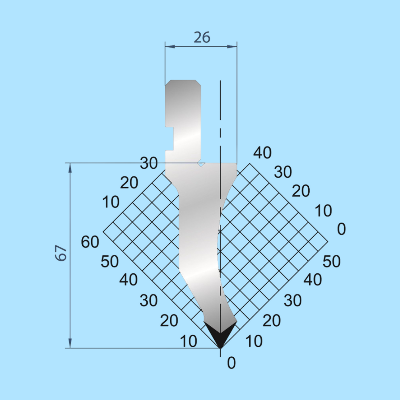1026 AMADA-PROMECAM Standard Punch