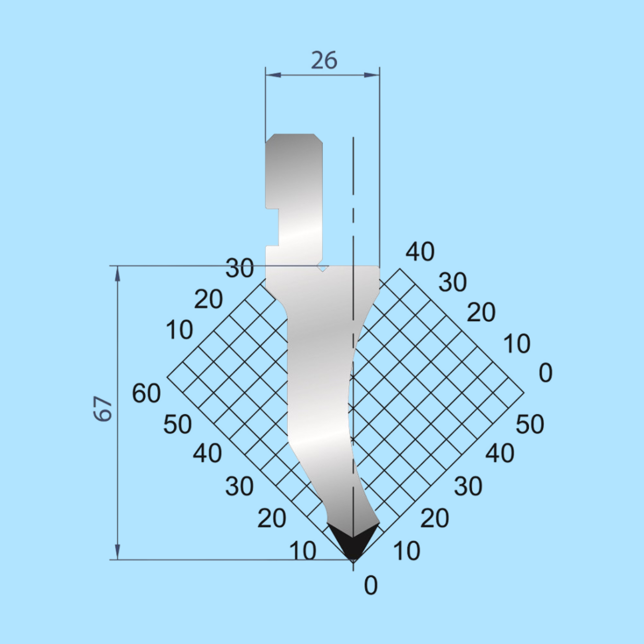 1027 AMADA-PROMECAM Standard Punch