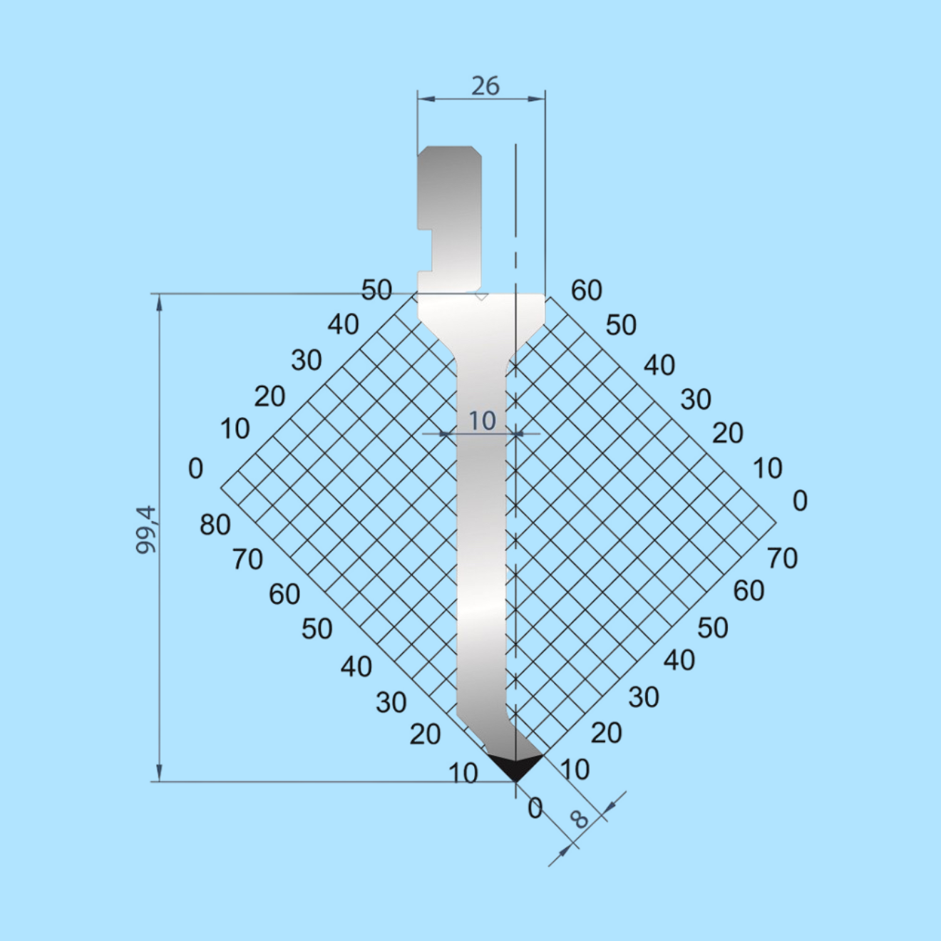 1029 AMADA-PROMECAM Sash Punch