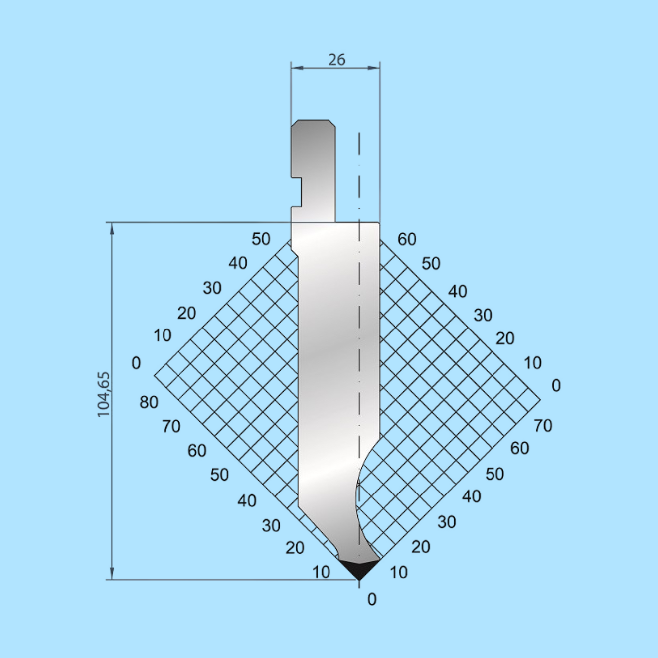 1063 AMADA-PROMECAM Standard Punch