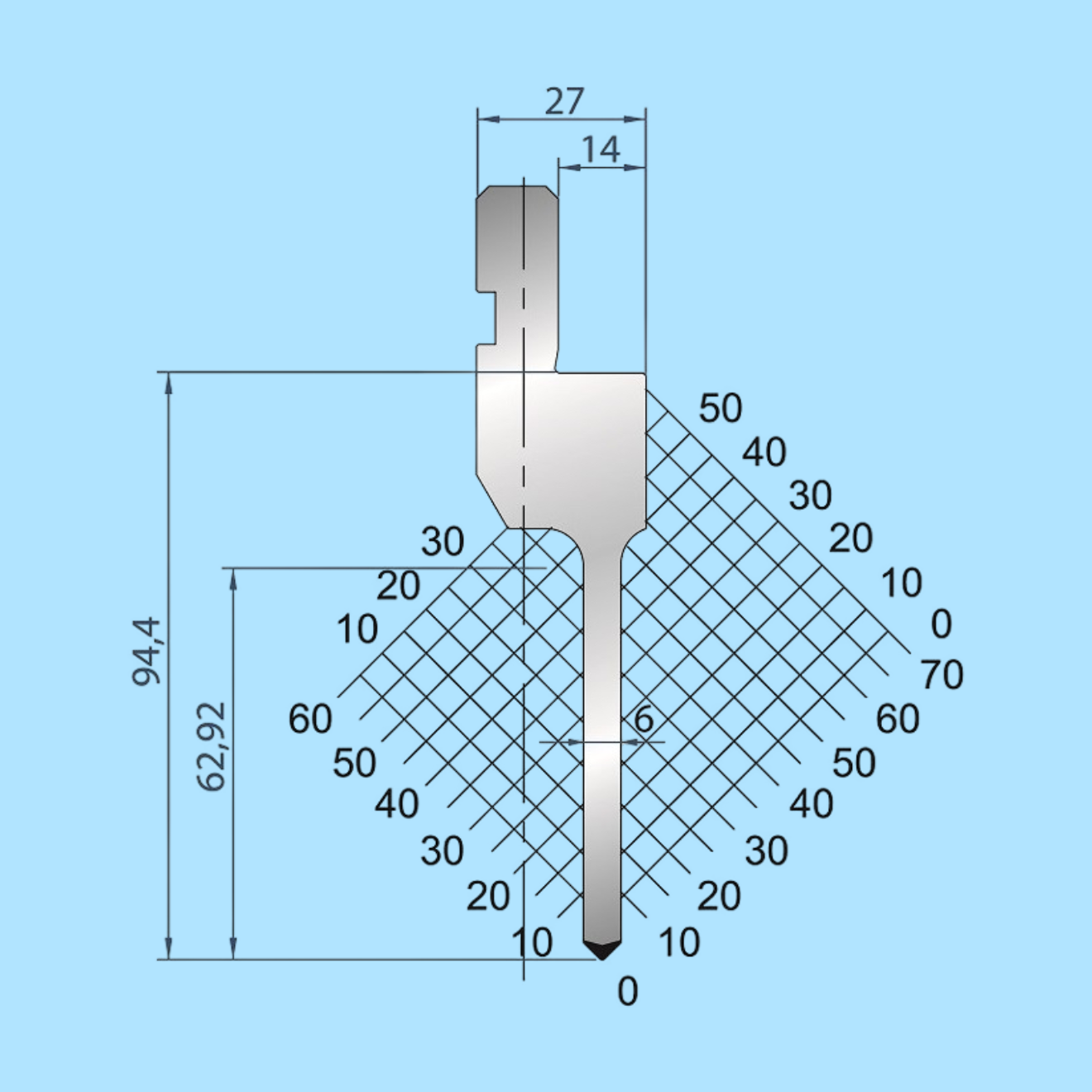 1084 AMADA-PROMECAM Narrow Punch