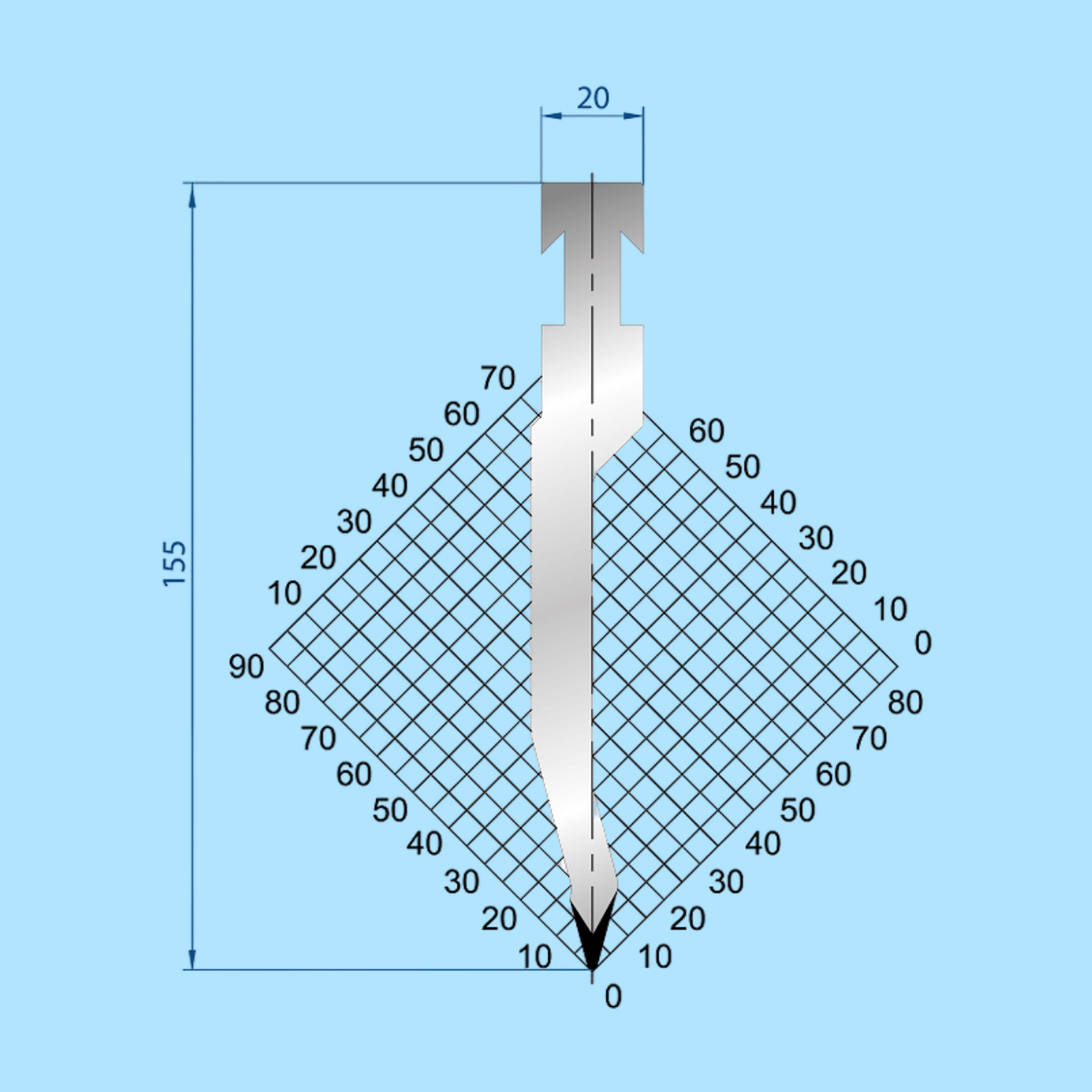 1220 BYSTRONIC-BEYELER Gooseneck Punch