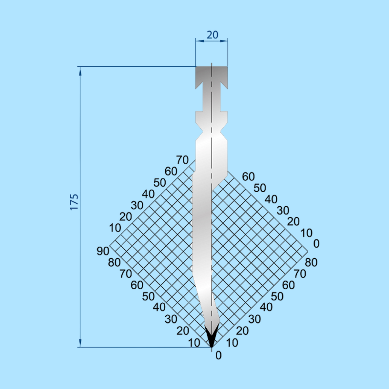 1230 BYSTRONIC-BEYELER Gooseneck Punch