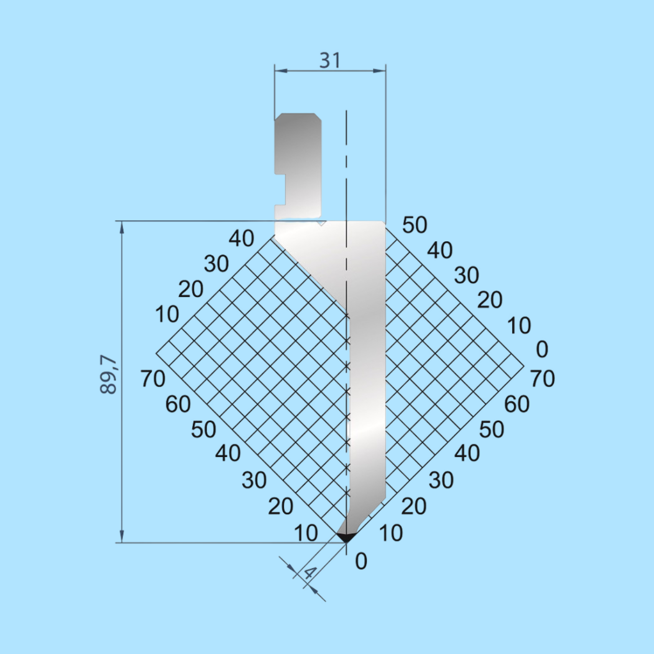 1290 AMADA-PROMECAM Gooseneck Punch