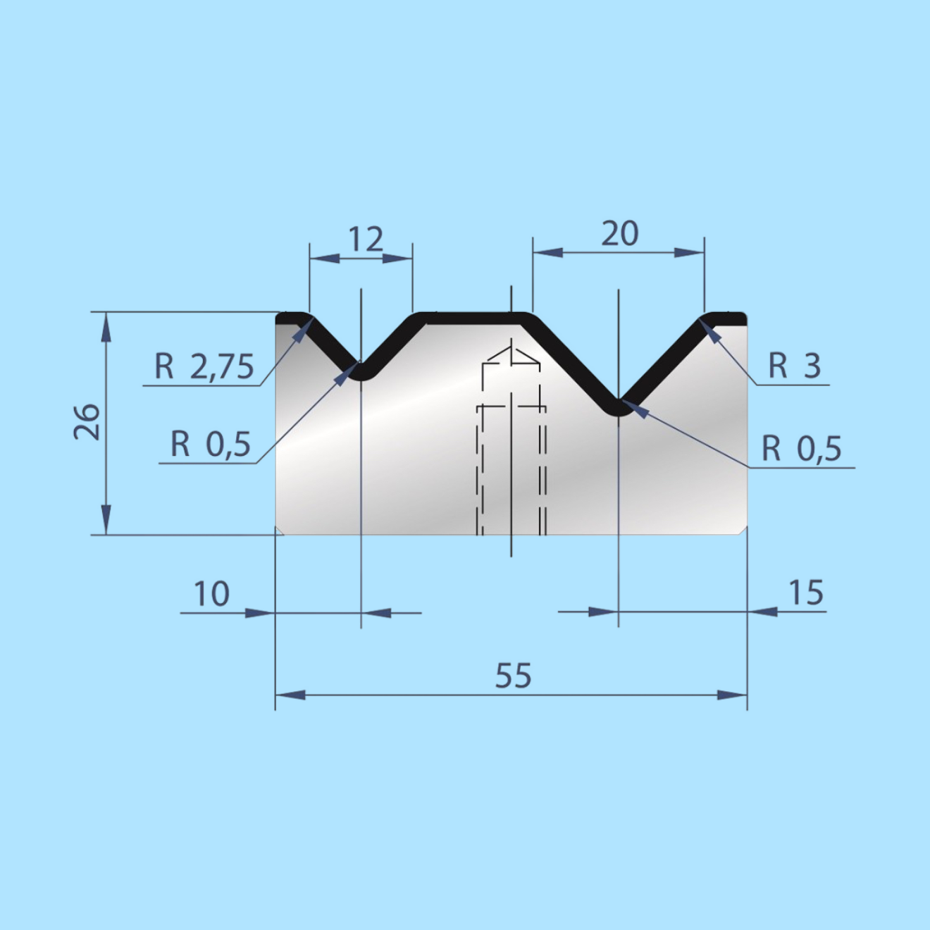 2013 AMADA-PROMECAM 2V Die