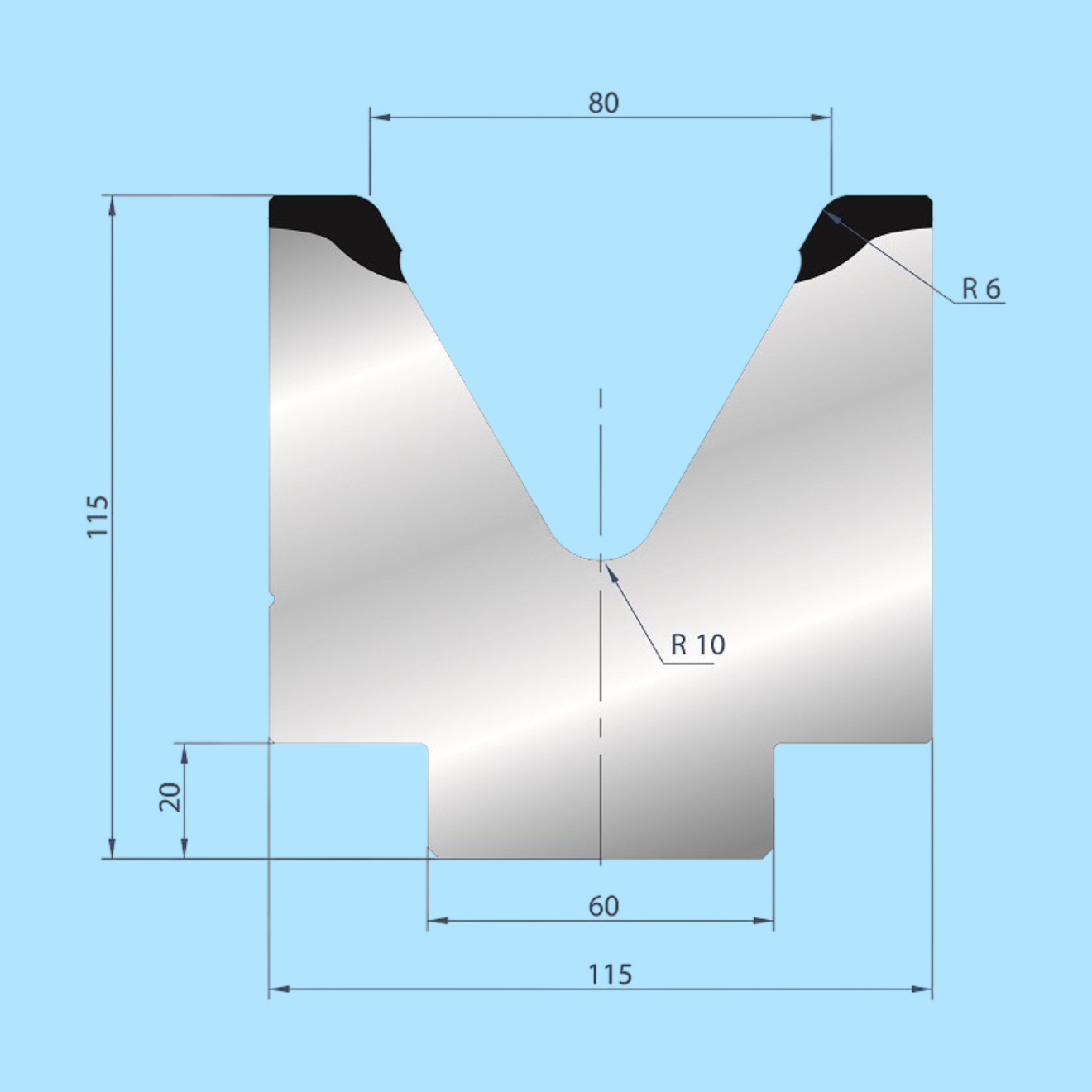 2089 AMADA-PROMECAM 1V Die