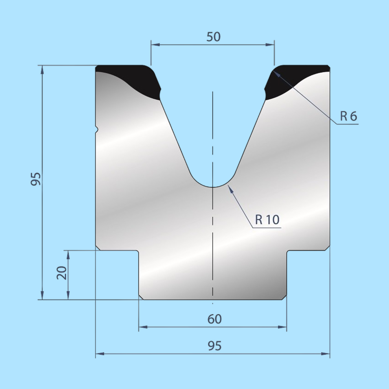 2118 AMADA-PROMECAM 1V Die