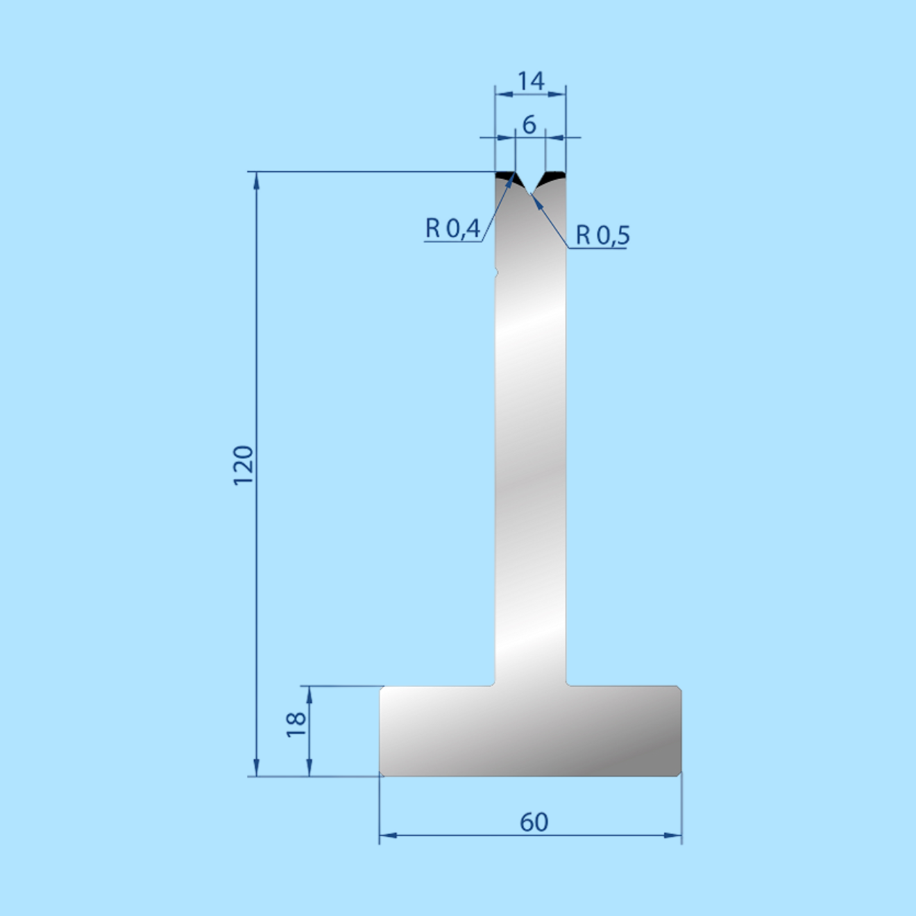 3059 AMADA-PROMECAM 1V Die