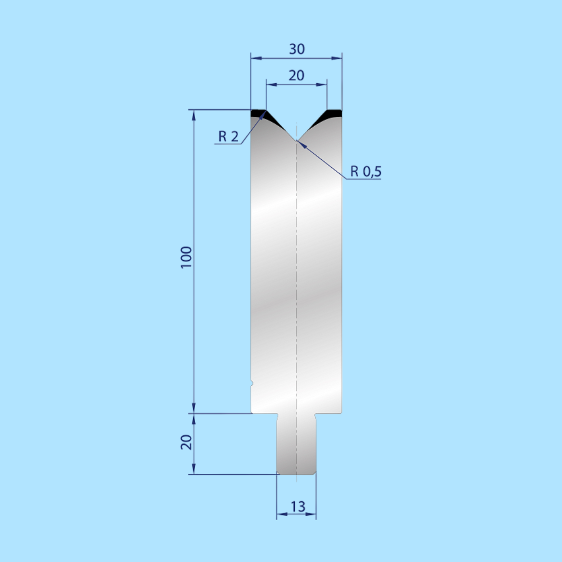3128 WILA-TRUMPF 1V Die
