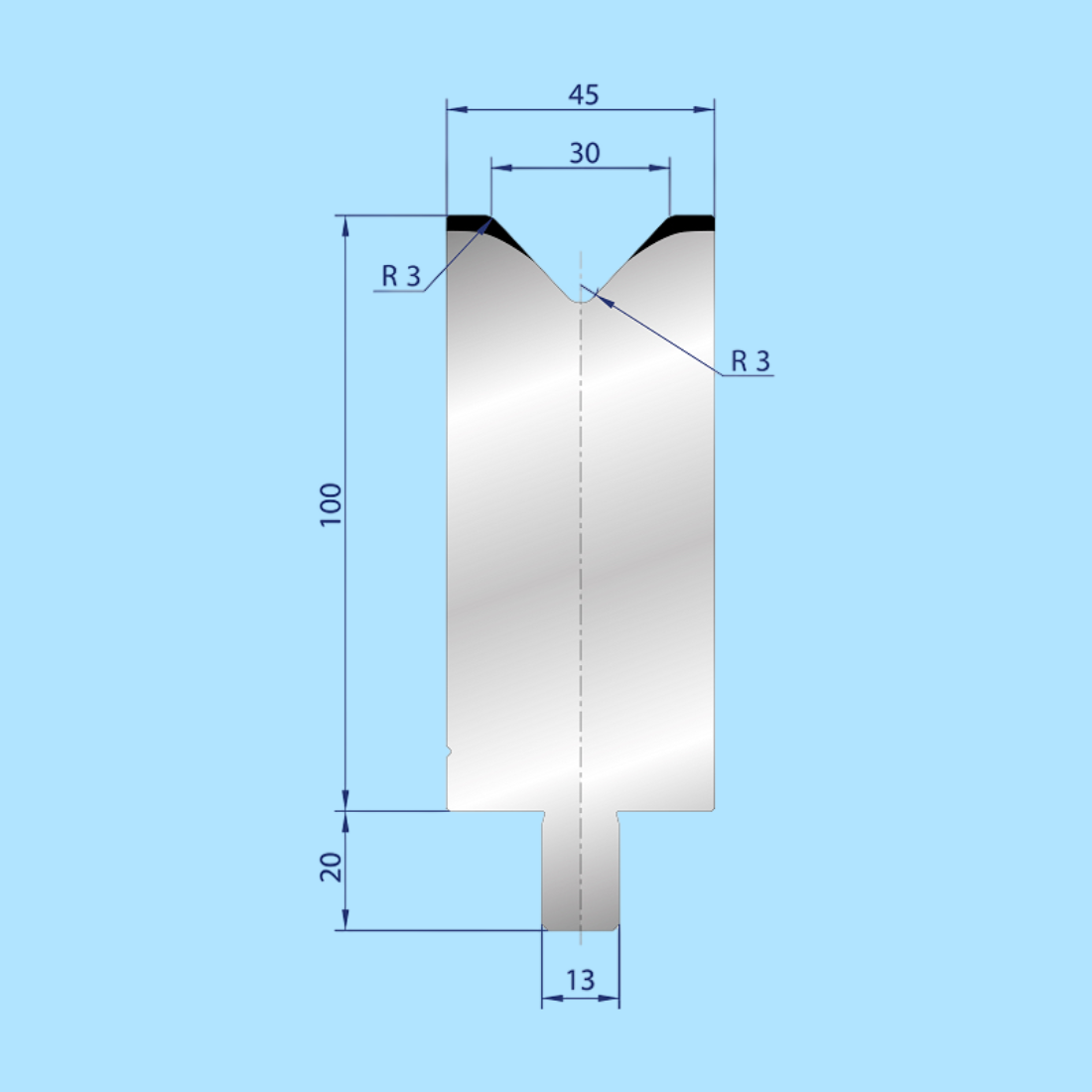3130 WILA-TRUMPF 1V Die