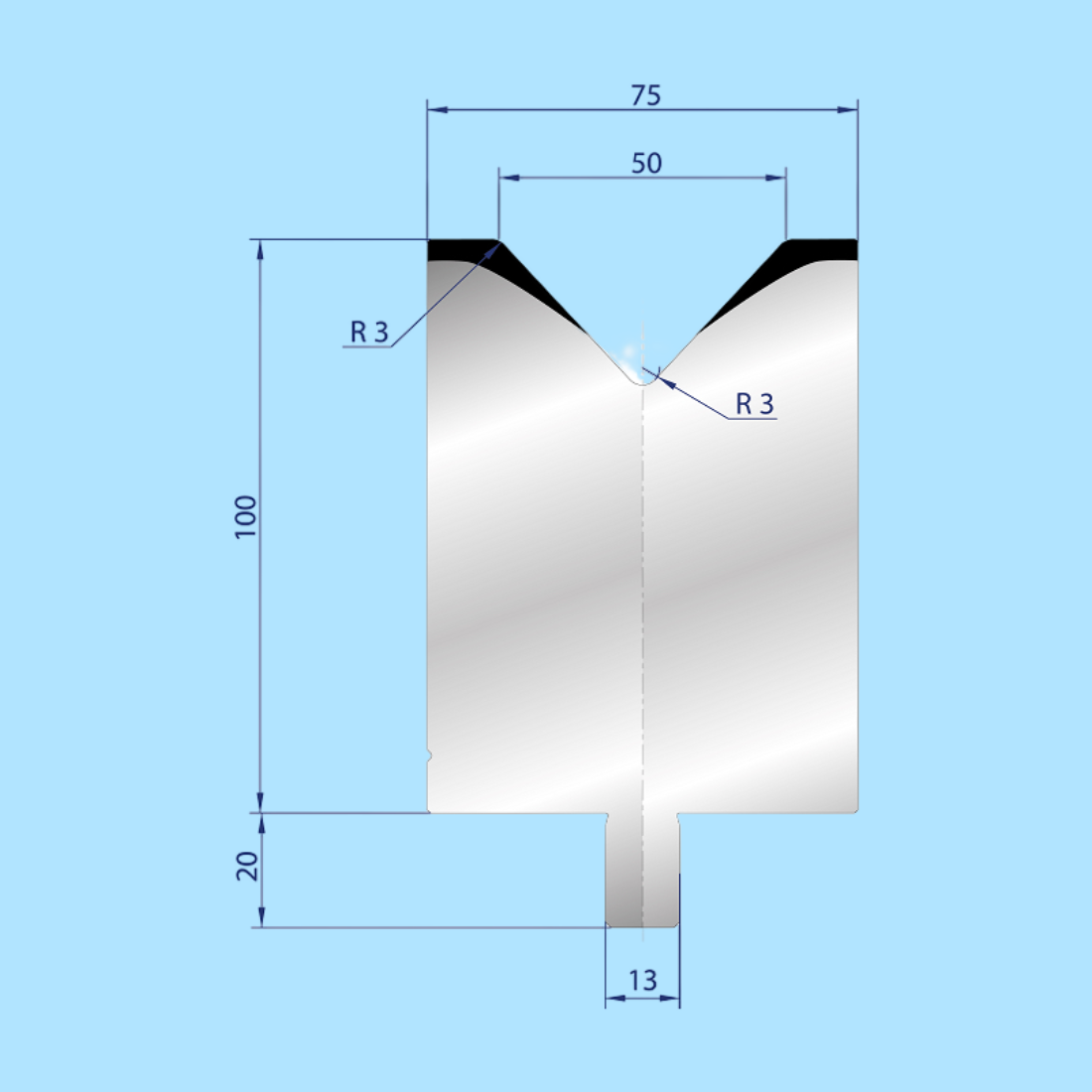 3132 WILA-TRUMPF 1V Die