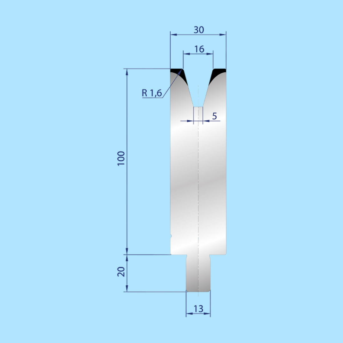3140 WILA-TRUMPF 1V Die