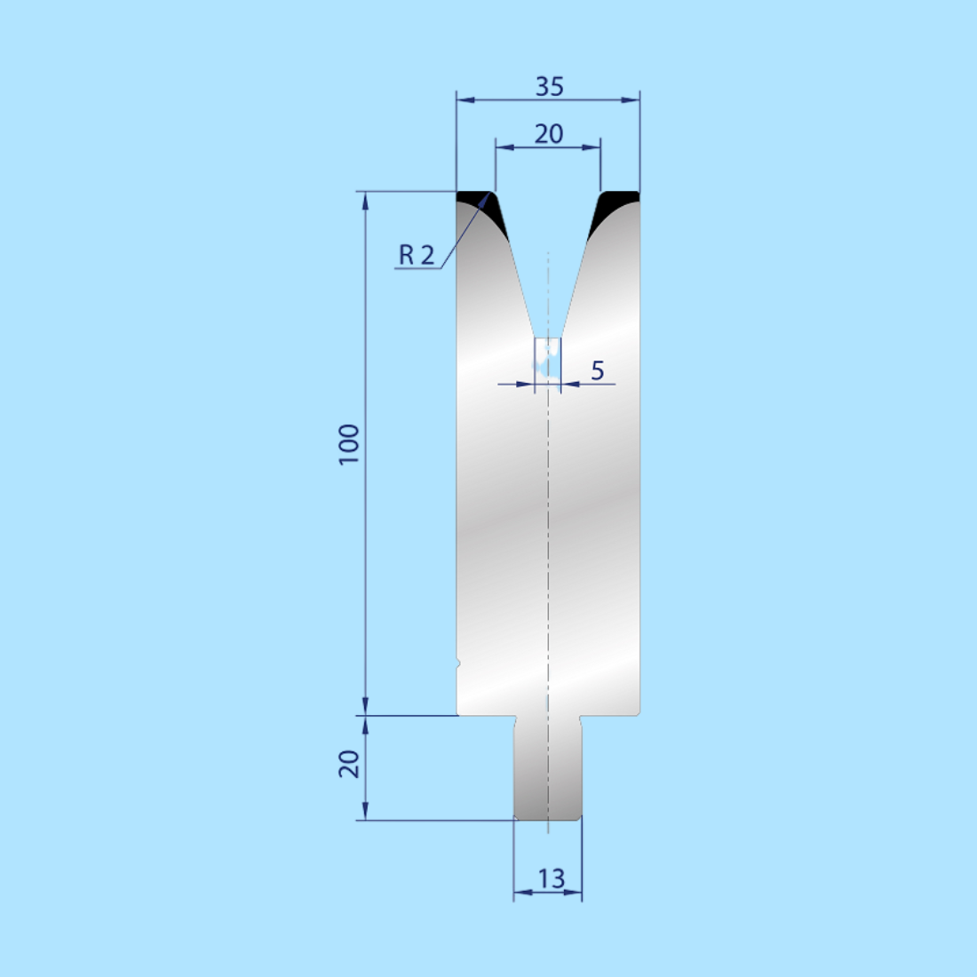 3141 WILA-TRUMPF 1V Die