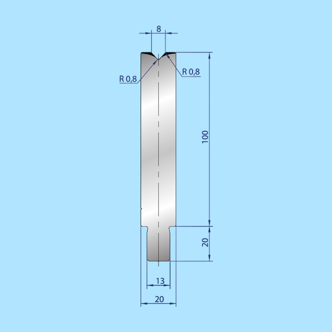 3201 WILA-TRUMPF 1V Die