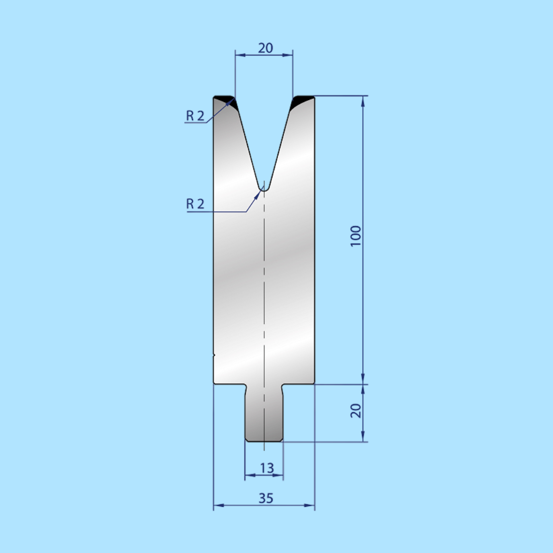 3211 WILA-TRUMPF 1V Die