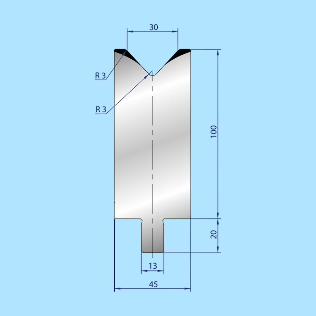 3216 WILA-TRUMPF 1V Die