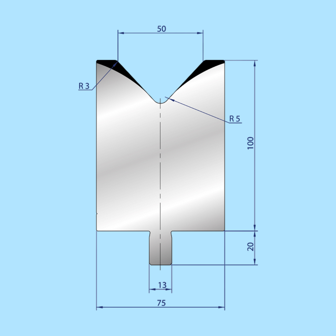 3218 WILA-TRUMPF 1V Die