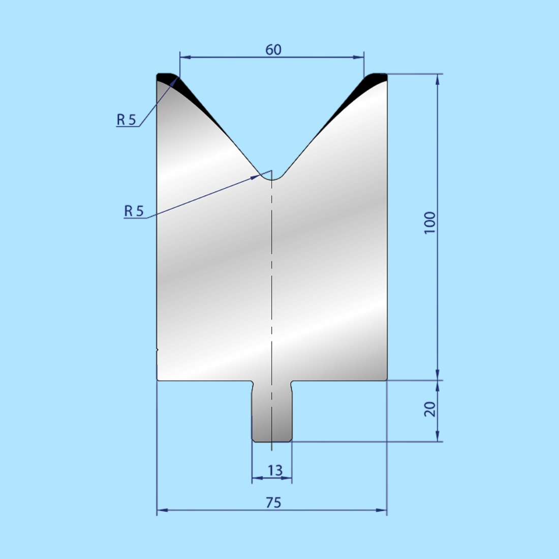 3219 WILA-TRUMPF 1V Die