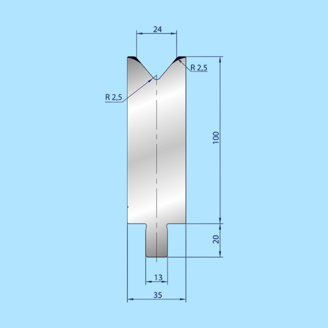 3231 WILA-TRUMPF 1V Die