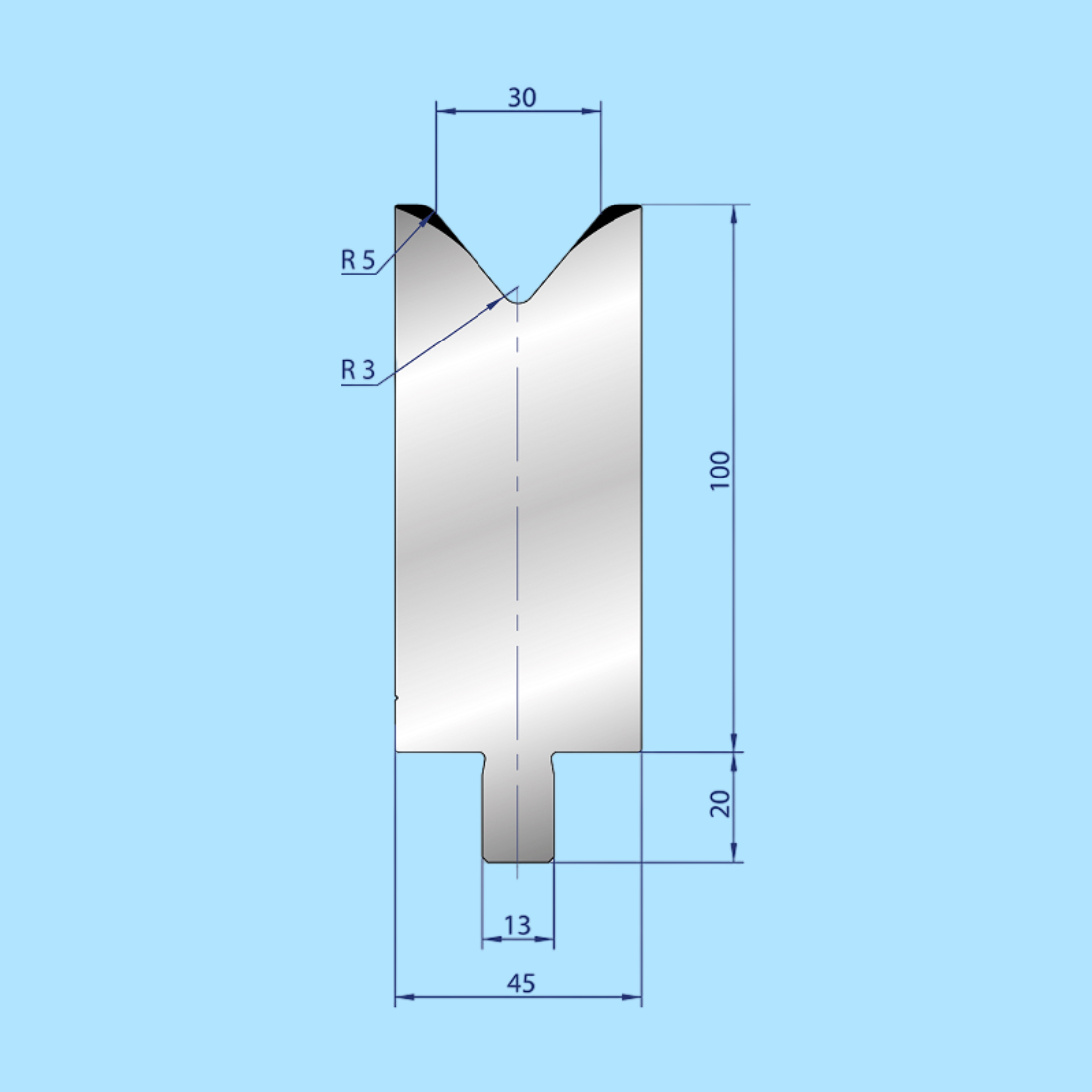 3232 WILA-TRUMPF 1V Die