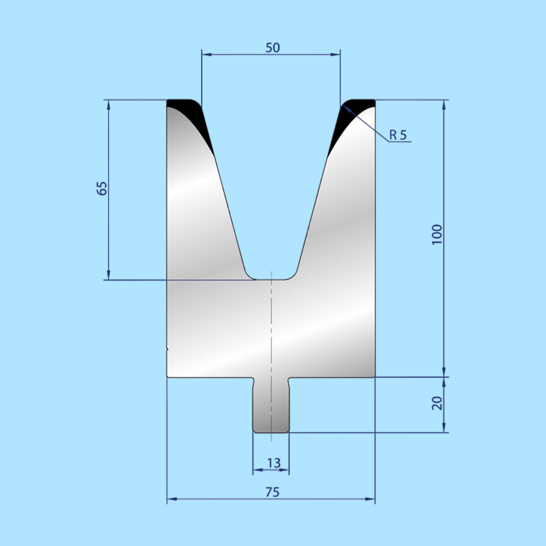 3235 WILA-TRUMPF 1V Die