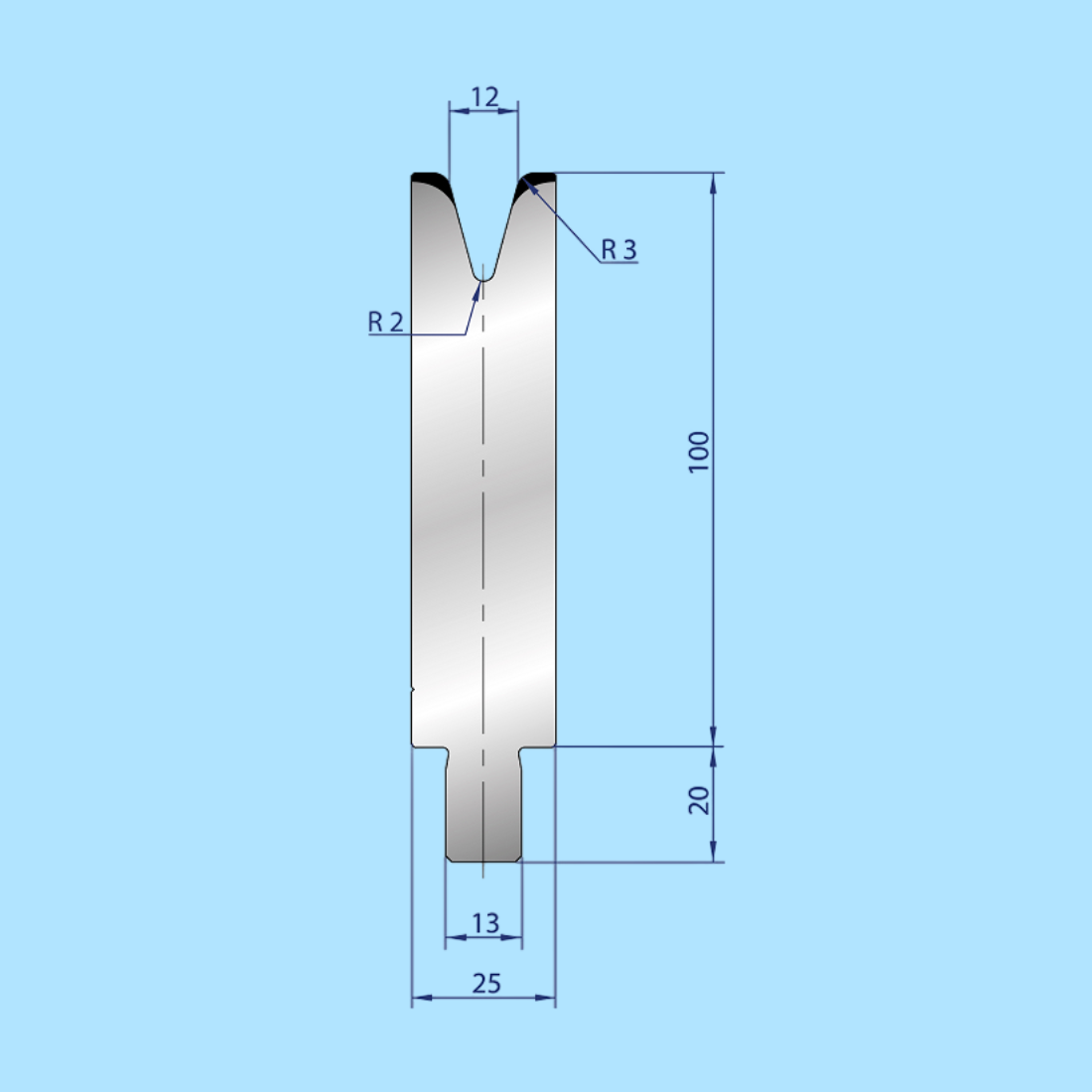 3239 WILA-TRUMPF 1V Die
