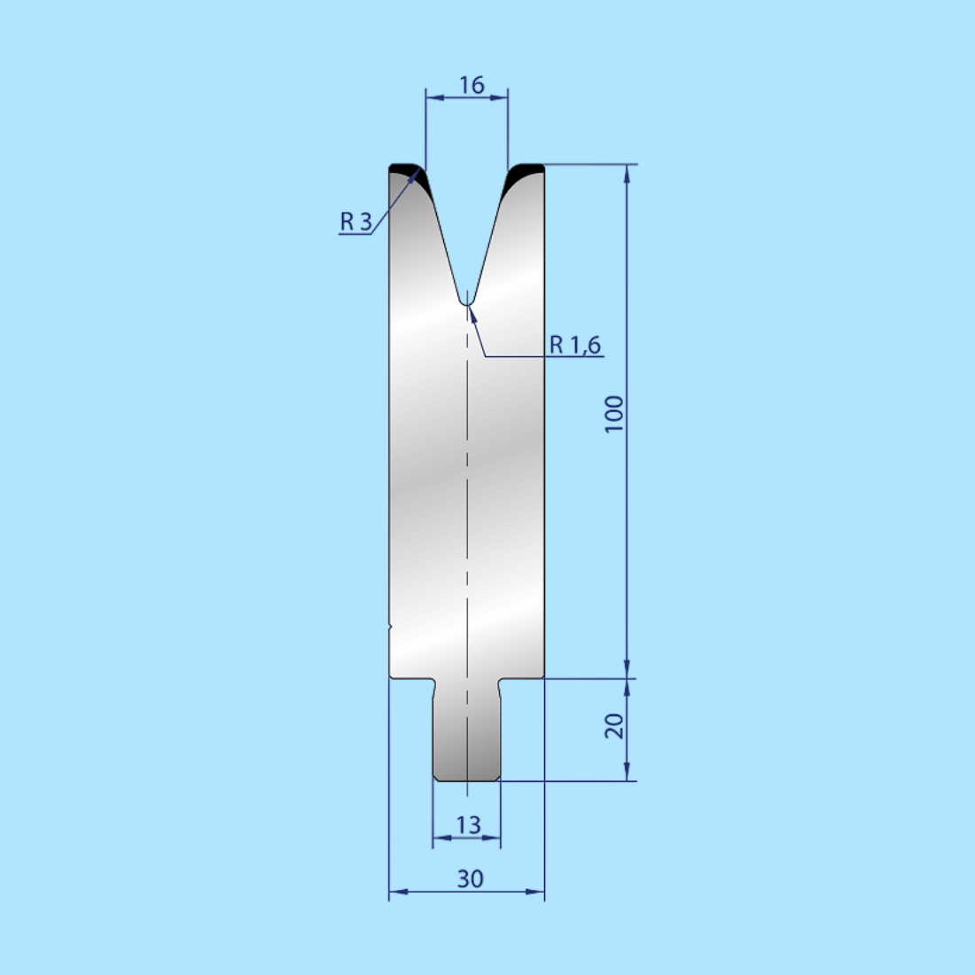 3240 WILA-TRUMPF 1V Die